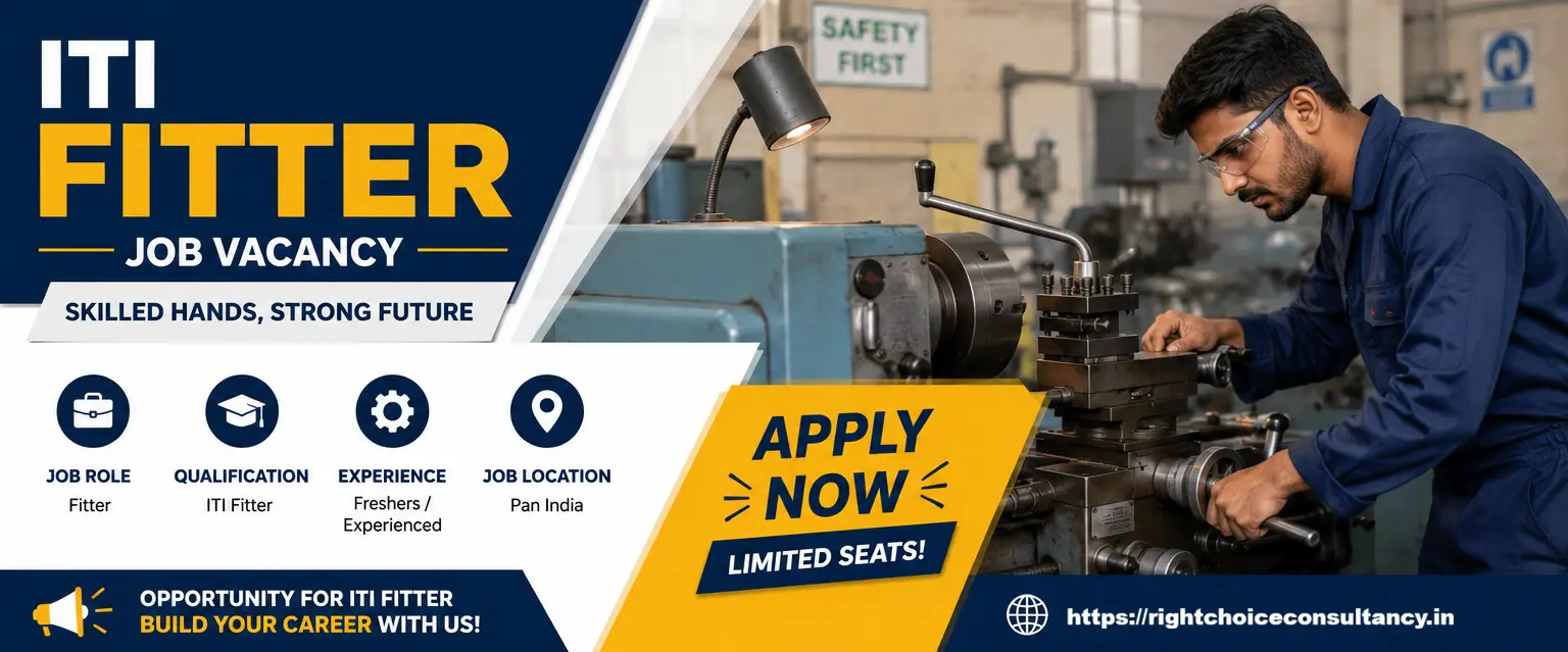 ITI Fitter Job Vacancy and Salary Details